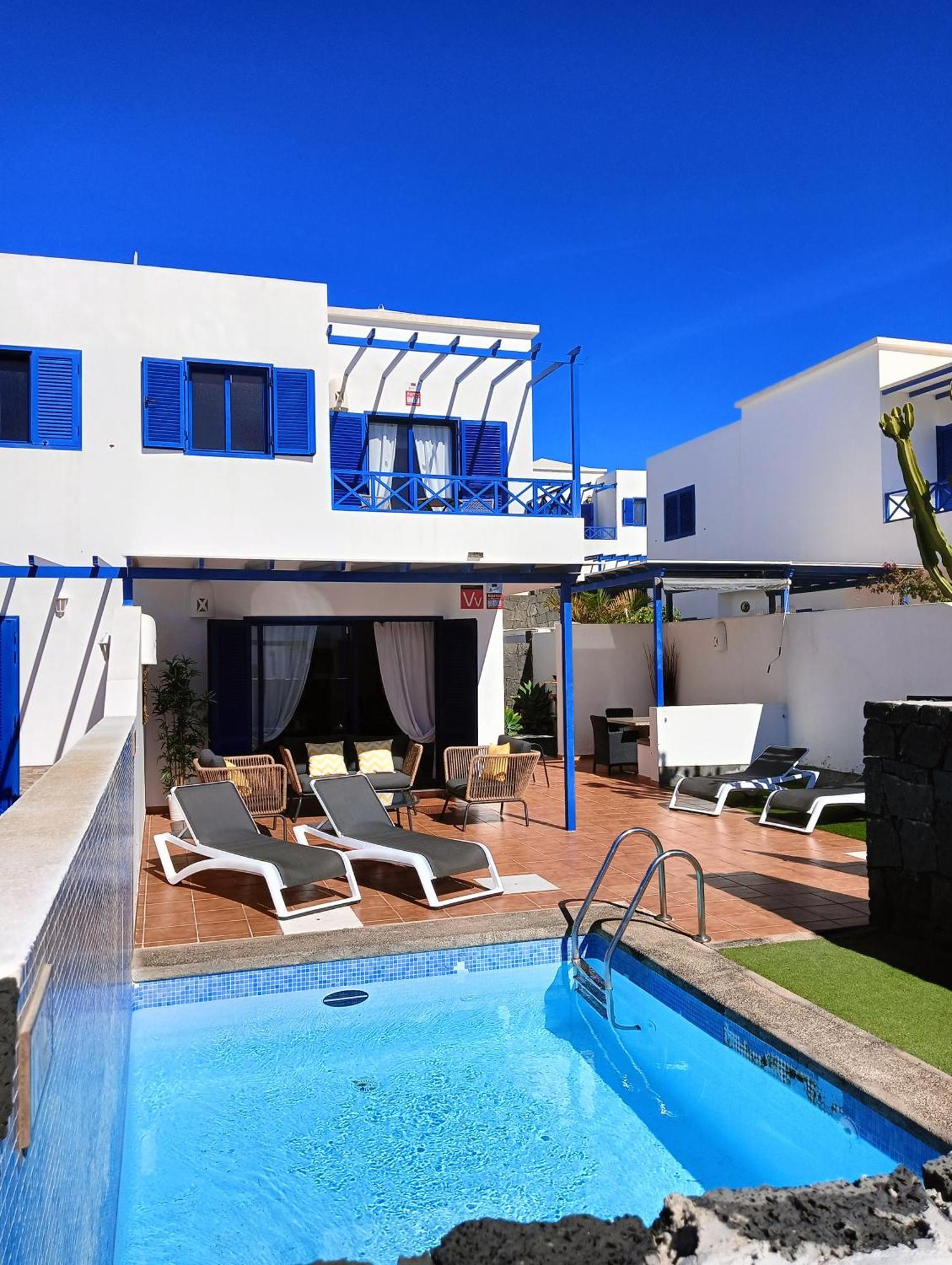 Villa Optimist Rubicon Piscina Climatizable, Frente Al Mar Playa Blanca  Luaran gambar