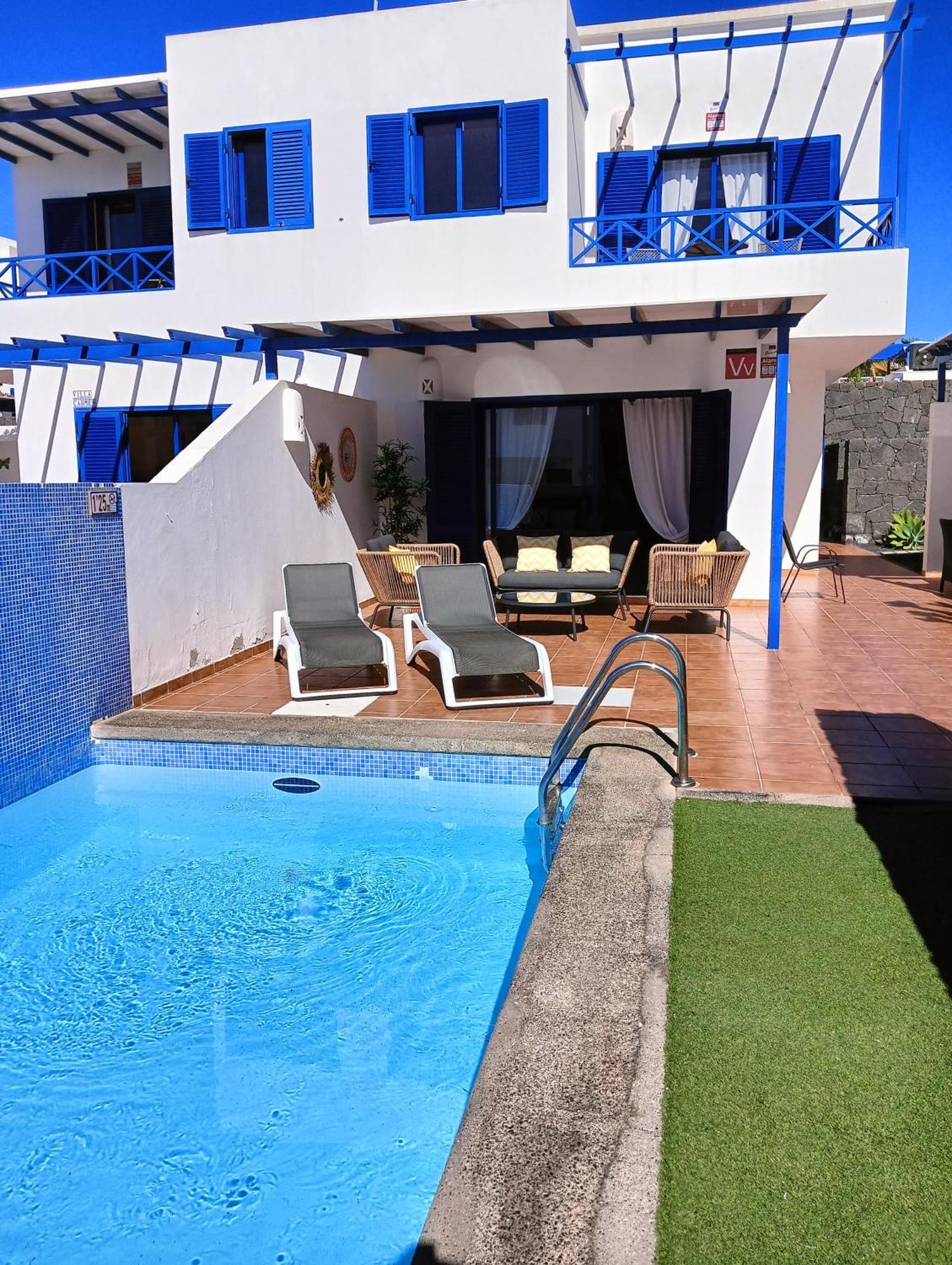 Villa Optimist Rubicon Piscina Climatizable, Frente Al Mar Playa Blanca  Luaran gambar