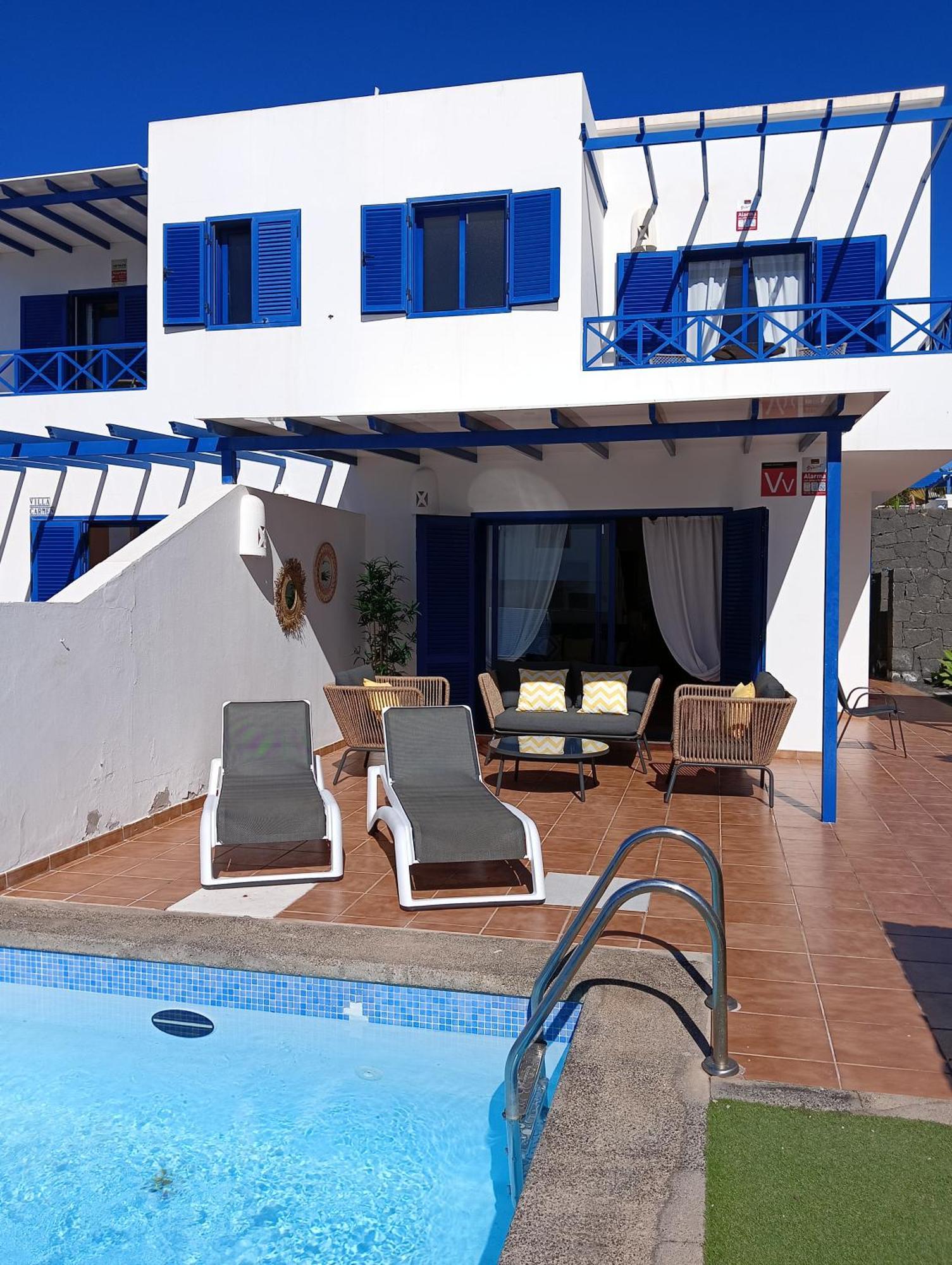Villa Optimist Rubicon Piscina Climatizable, Frente Al Mar Playa Blanca  Luaran gambar