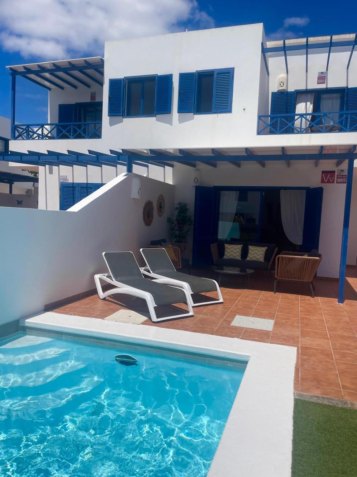 Villa Optimist Rubicon Piscina Climatizable, Frente Al Mar Playa Blanca  Luaran gambar